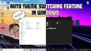 How to switch themes AUTOMATICALLY in Windows 10. screenshot 2