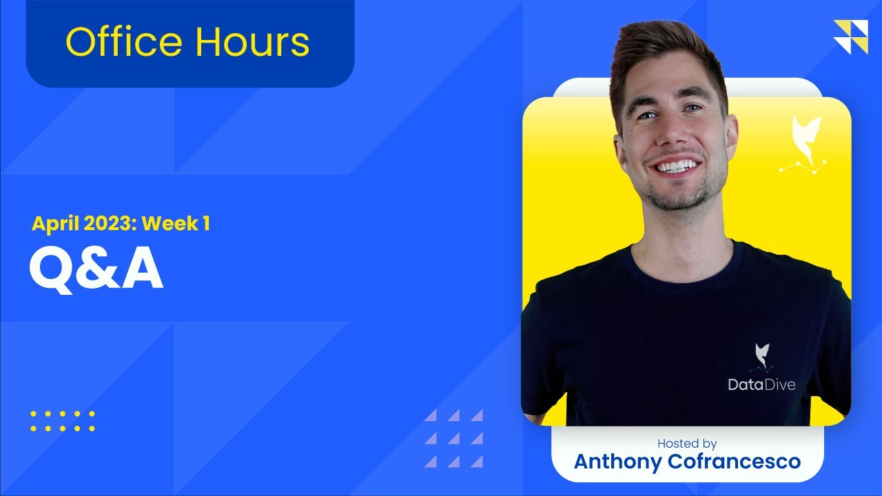 Office Hours Q&A April 2023, Week 1 YouTube