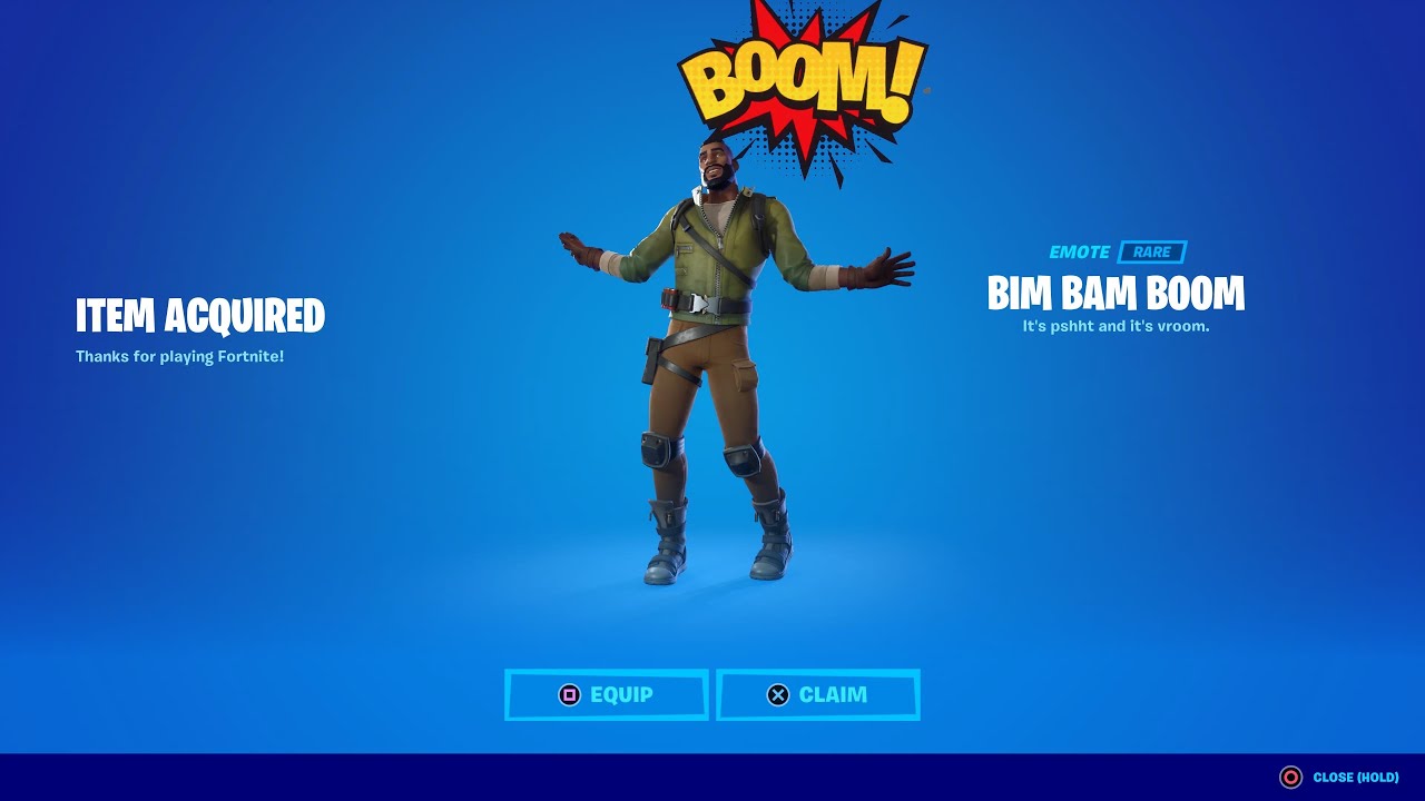 HOW TO GET NEW BIM BAM BOOM EMOTE IN FORTNITE! YouTube
