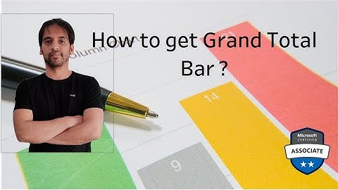 Grand Total Bar- Tableau Vs Power BI