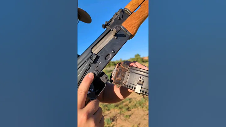 Norinco AK bump fire | drum magazine #asmr