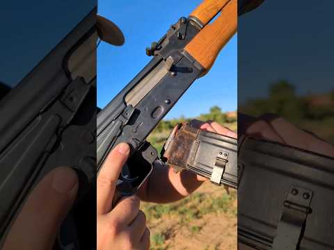 Norinco AK bump fire | drum magazine #asmr