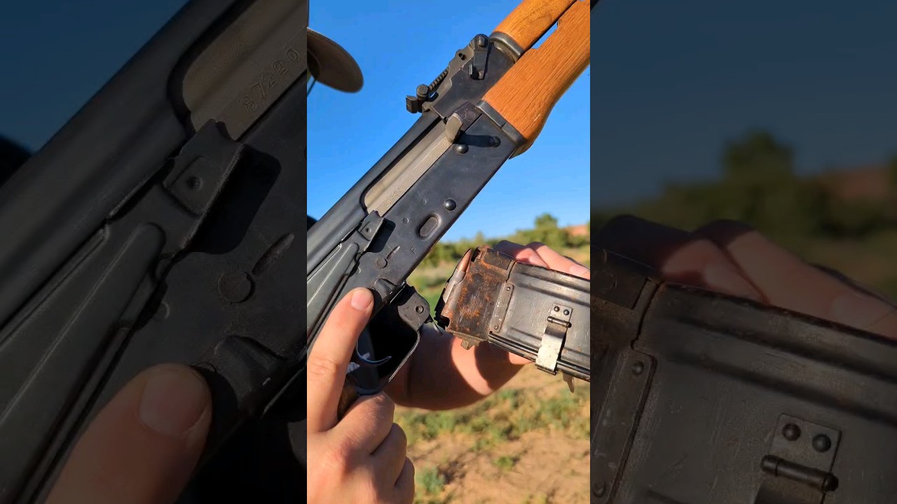 Norinco AK bump fire | drum magazine 