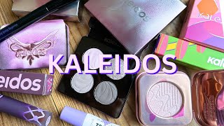 C-BEAUTY is killing it these days... Trying a full face of KALEIDOS!