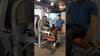 Knee extension تمرين فخذ امامي جهاز