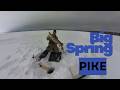Big Pre-Spawn Pike Through The Ice &amp; A Mystery Snag!