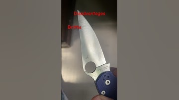 CPM s110v steel properties Spyderco Pm2