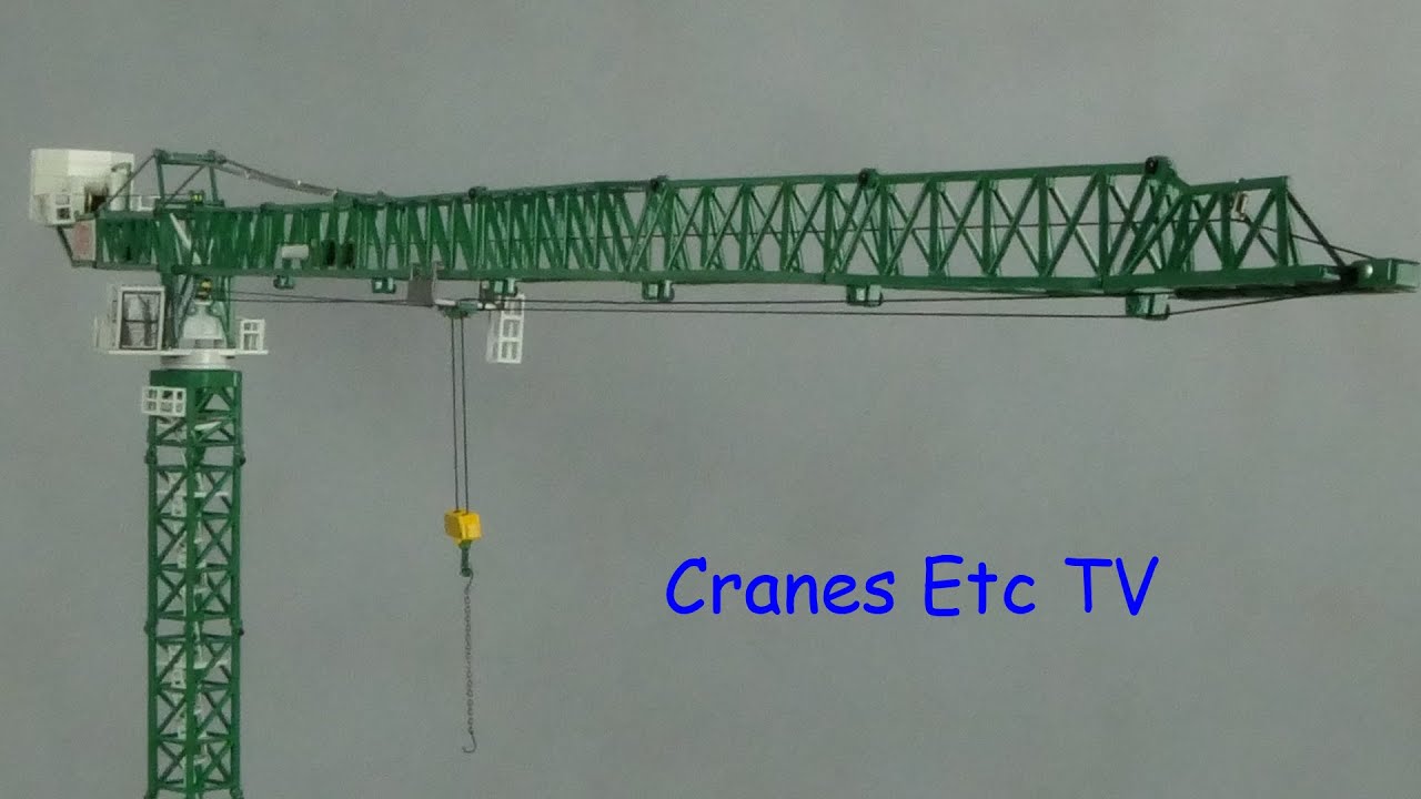 Ros Jaso J560 Tower Crane by Cranes Etc TV YouTube