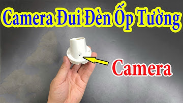 Camera ngụy Trang Đui Đèn Ốp Tường , Cách Lắp và Cài Đặt Camera Đui Đèn Xem Trên Điện Thoại Từ Xa