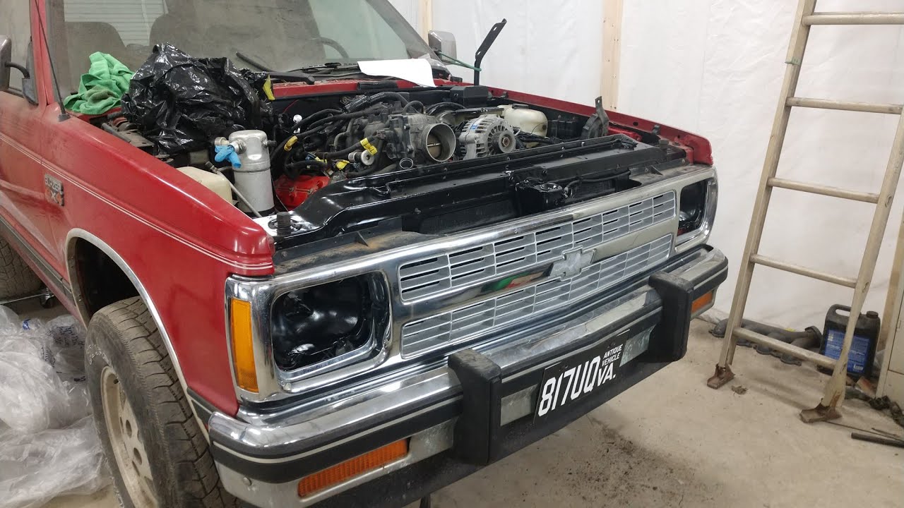 4x4 S10 Blazer LS swap part 4 - YouTube.