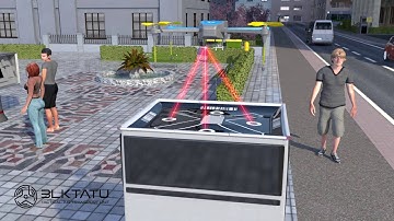 BLKTATU Autonomous Precision Drone Delivery. CityDrone