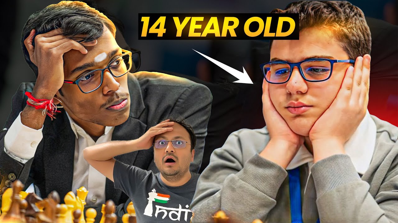 14-year-old super talent Yagiz Kaan Erdogmus vs R. Praggnanandhaa | Tata Steel Masters 2026