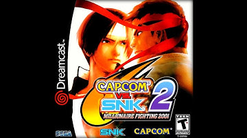 Capcom vs SNK 2 Intro - Sega Dreamcast HDMI Test Footage