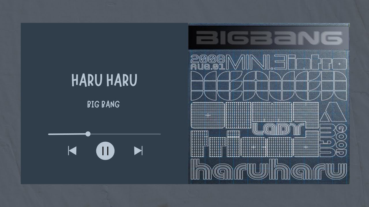 [BASS BOOSTED+EMPTY ARENA] BIGBANG - HARU HARU |kpoptifyy