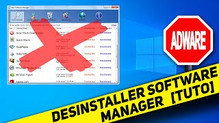 Désinstaller l'Adware Software Manager (FLEXnet Connect)