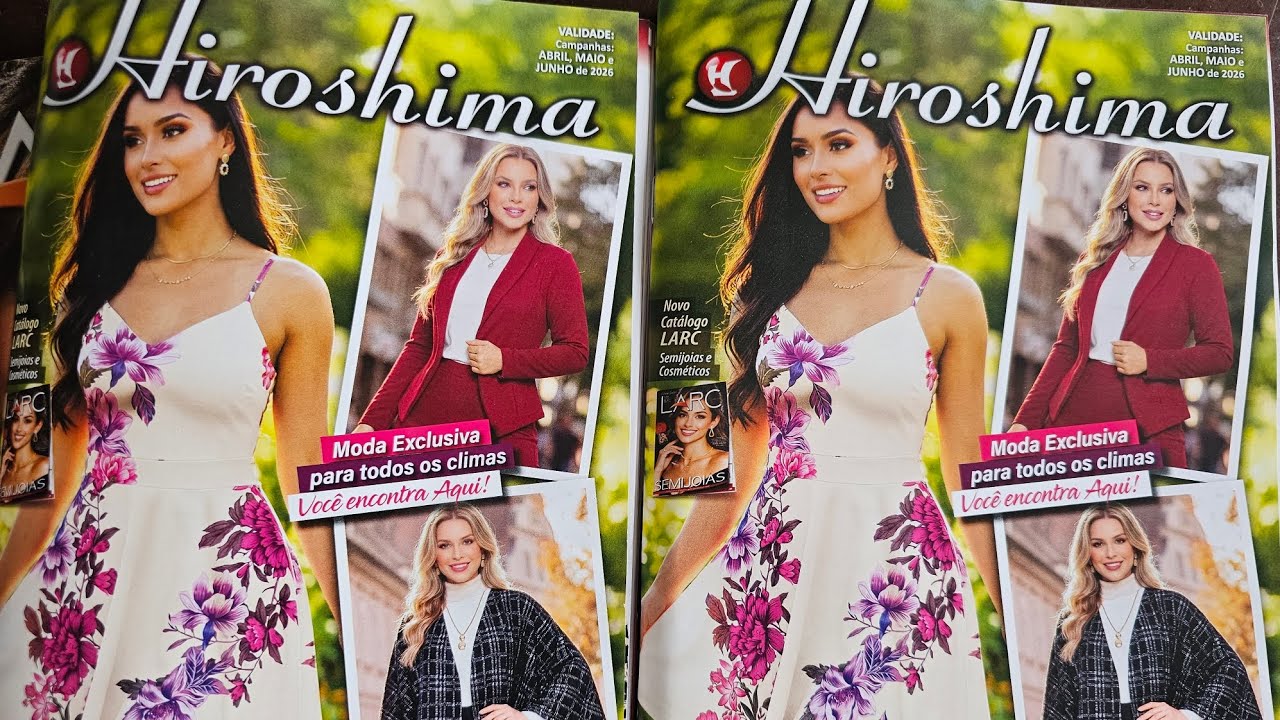 Hiroschima  Abril,Maio,junho 2026 