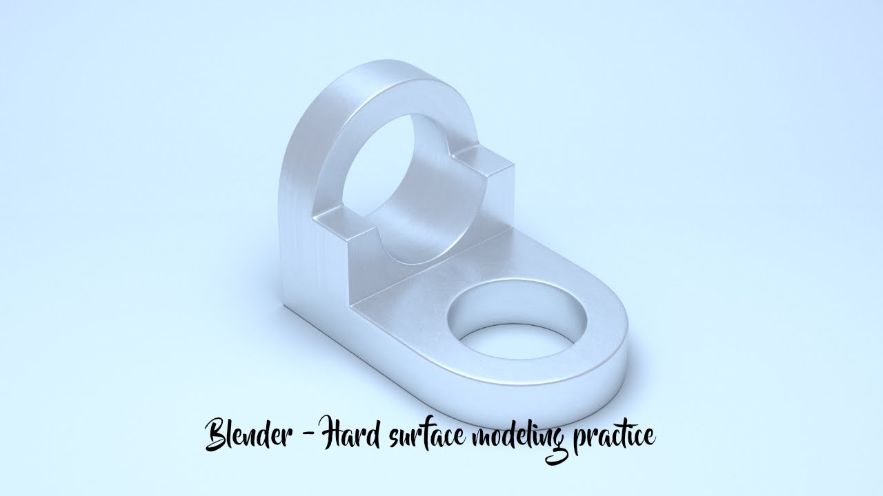 Blender - Hard surface modeling practice #85 - YouTube