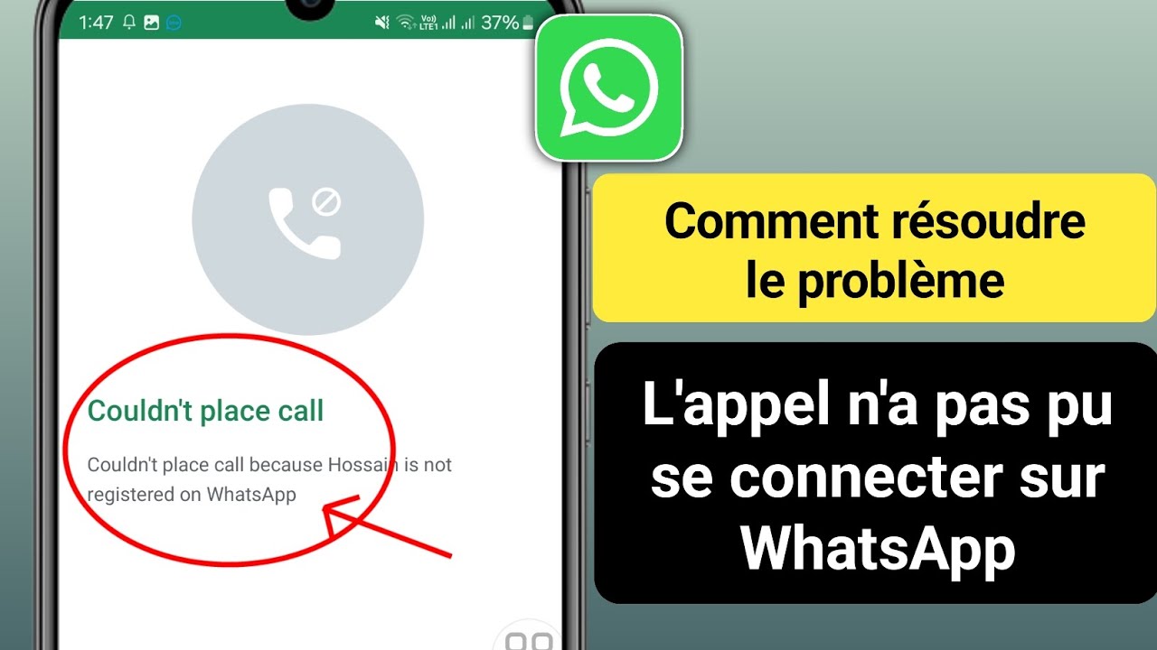 Comment résoudre le problème d'appel impossible de connexion sur