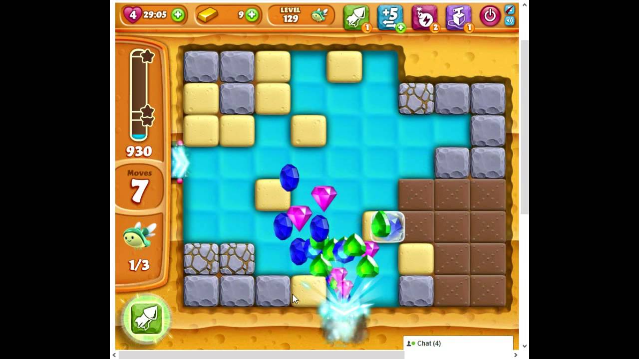 Diamond Digger Saga level 129 😈