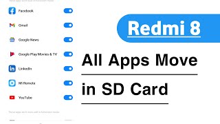 Redmi 8 All Application Move in SD Card | Redmi 8 Application Transfer Kare SD Card Me screenshot 5