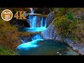 4K 渓流の秋　Autumn in the Mountain Stream The Colors of Autumn in Nishizawa Gorge西沢渓谷渓流