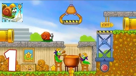 Snail Bob 1: Arcade Adventure in the Puzzle World-Walkthrough Gameplay Prince AKG Gameplay