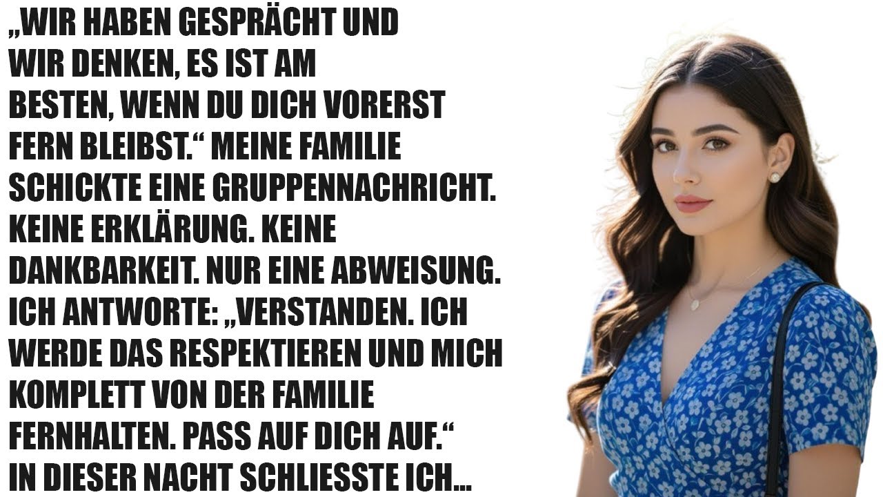„‚Tritt zurück‘, schrieb meine Familie – also hörte ich auf, mich zu erklären“