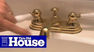 How to Clean a Faucet Aerator | This Old House