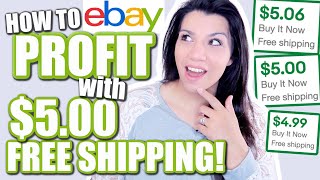 How To MAKE MONEY On EBay Selling Stuff $5.00 FREE SHIPPING! CASH FLOW & Trick The Algorithm! How To MAKE MONEY On EBay Selling Stuff $5.00 FREE SHIPPING! CASH FLOW & Trick The Algorithm!