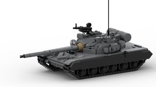 How to Build LEGO T-80 Tank | Speed Build