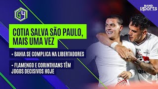 BASE DE COTIA SALVA SÃO PAULO; BAHIA SE COMPLICA; FLA E ...