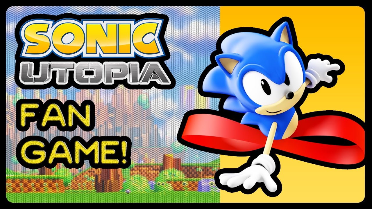 Sonic Utopia (4K 60FPS) - OPEN WORLD CLASSIC SONIC 3D - FAN GAME