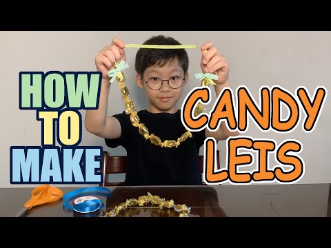 How to Make a Graduation Candy Lei