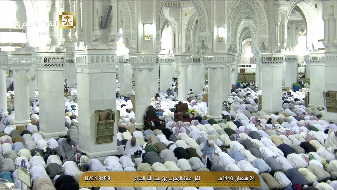 مغرب الاثنين 24-8-1440 هـ
للشيخ عبدالله الجهني
