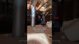 Watch out for what’s hiding… #bluecollar #trades #hvac #funny #construction #apprentice #plumbing