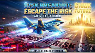 Bitcoin securing $75K - legendary run to $100K? #TAPBIT Crypto Trading