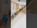 Marble Run Race ASMR #59 HABA wooden wave slope&colorful marbles♪ #asmr #marblerun #healing
