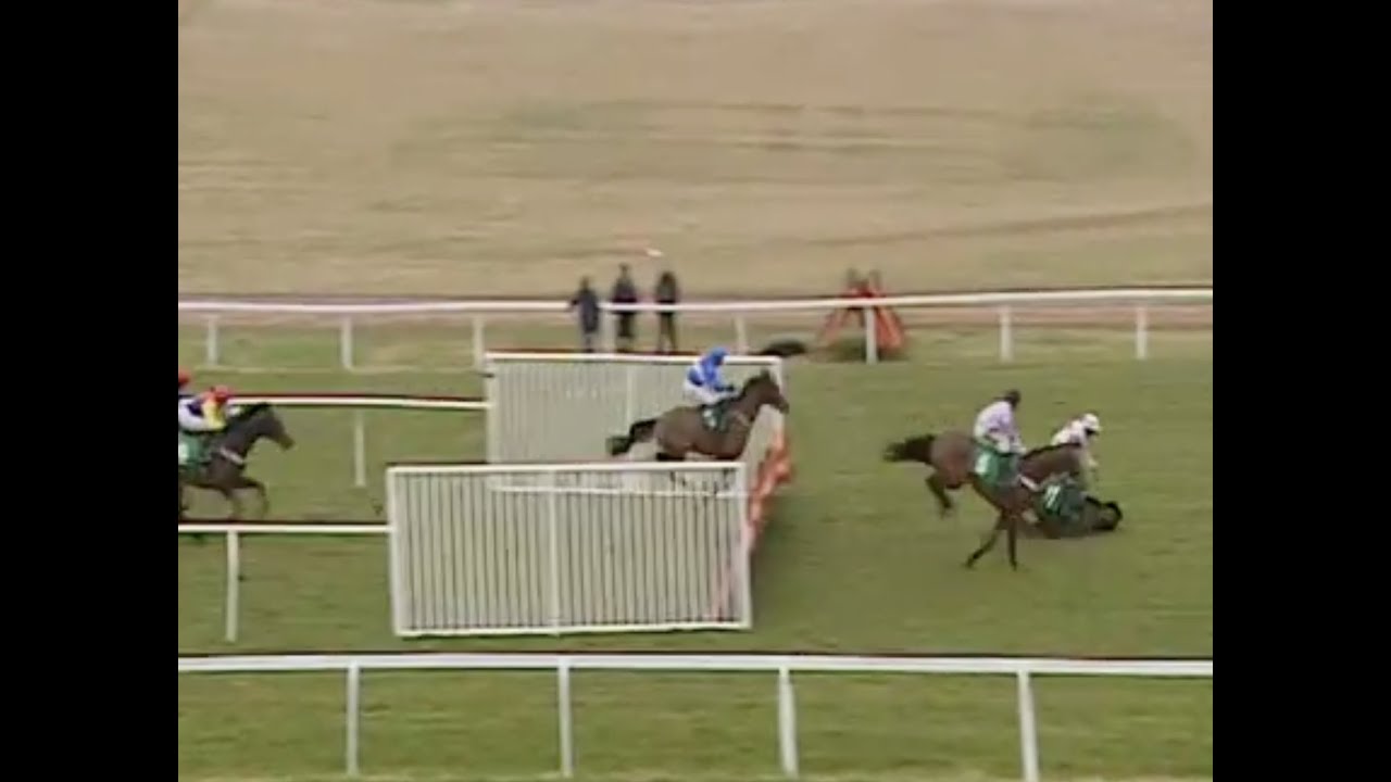 Horse Racing Death 114 Wicker Man at Chepstow Racecourse YouTube