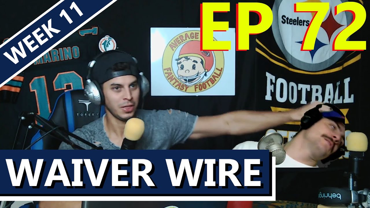 Who to Add via Waiver Wire in NFL Week 11 | Fantasy Football | Season 3 Episode 72