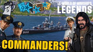 Commanders! || World of Warships: Legends