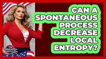 Can A Spontaneous Process Decrease Local Entropy?