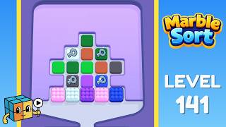 Marble Sort Level 141 Walkthrough Solution