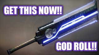GOD ROLL PSA. BANSHEE IS SELLING A GOD ROLL FALLING GUILLOTINE #destiny2 #shorts