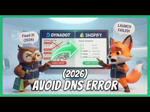 Dynadot Shopify Domain Connection — Avoid the DNS Error That Kills Your Launch (2026)
