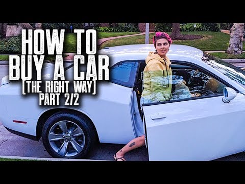 HOW TO BUY A CAR THE RIGHT WAY (PART 2) || JERA'S NEW DODGE CHALLENGER SXT || NEGOTIATE GREAT