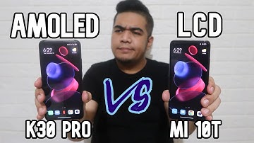 AMOLED VS LCD Which is Better? | Xiaomi Mi 10T VS Redmi K30 Pro Display Test