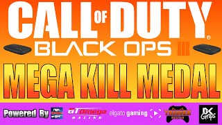 BLACK OPS 3 GETTING THE MEGA KILL MEDAL (EPIC PURIFIER STREAK)