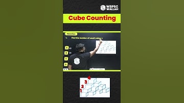 WBCS Reasoning Cube Counting Short Tricks #PW #WbpscWallah #Shorts