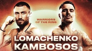 Vasiliy Lomachenko vs. George Kambosos Live Title Bout Breakdown