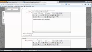 How to Embed Google Docs into Moodle with HTML